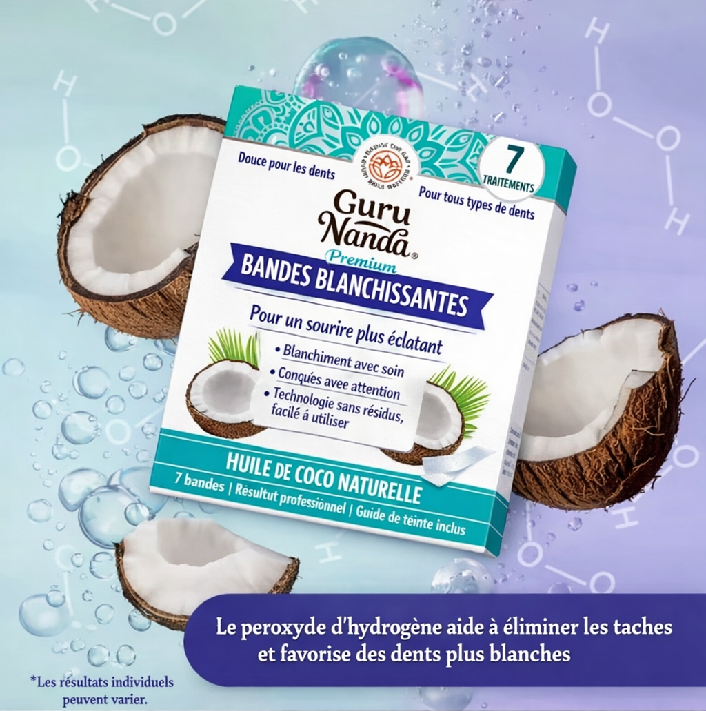 Bandes Blanchissante Dentaire